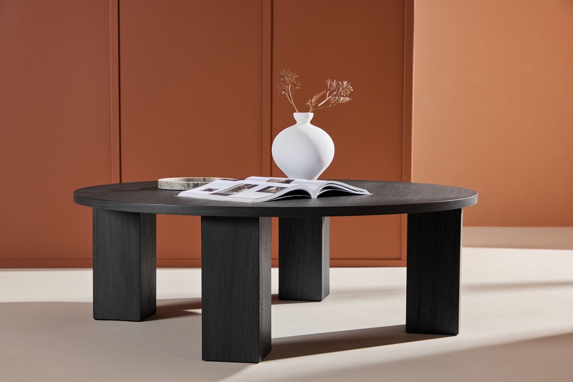 Venture Home Juno Sofa bord φ120 - Black