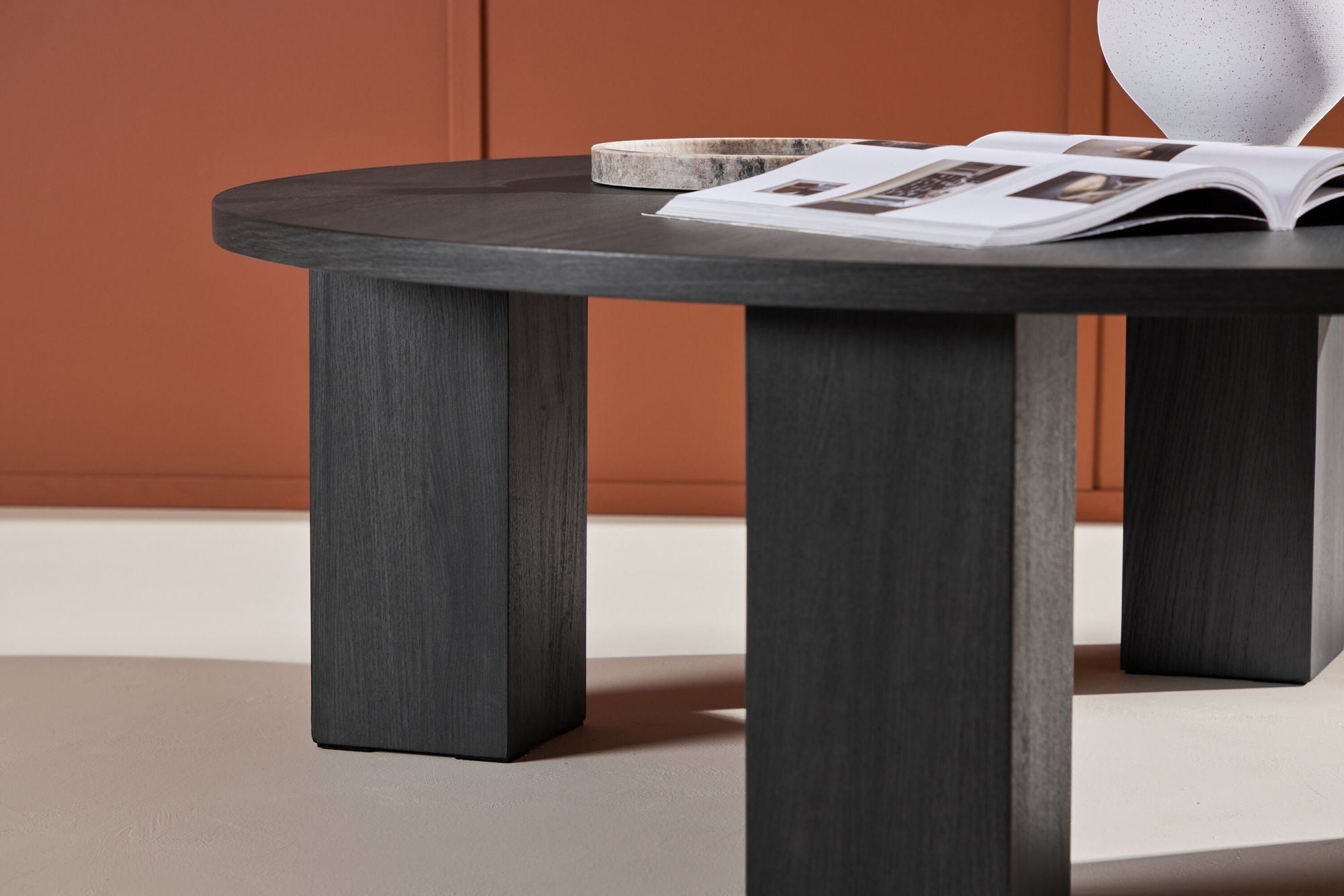 Venture Home Juno Sofa bord φ120 - Black