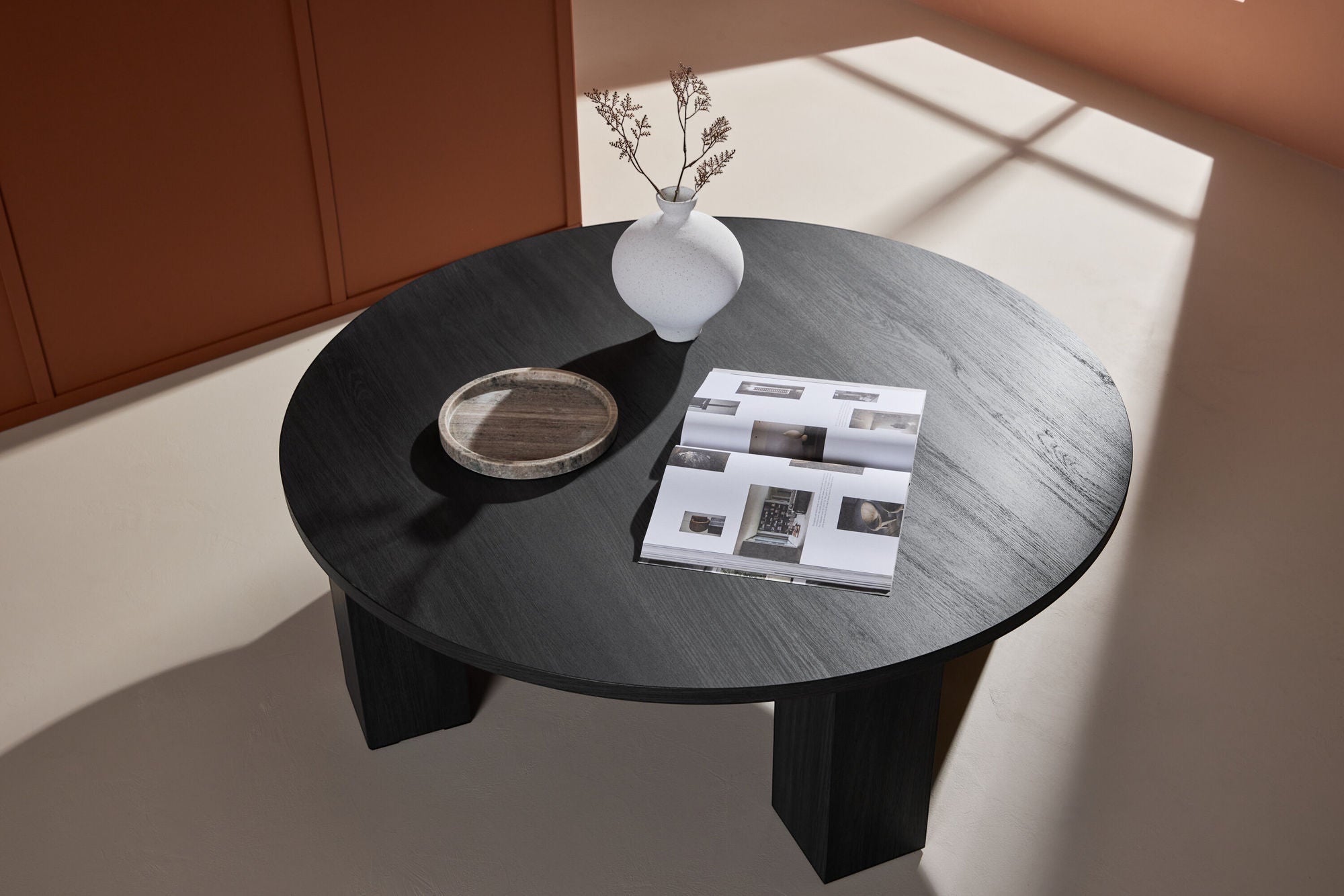 Venture Home Juno Sofa bord φ120 - Black