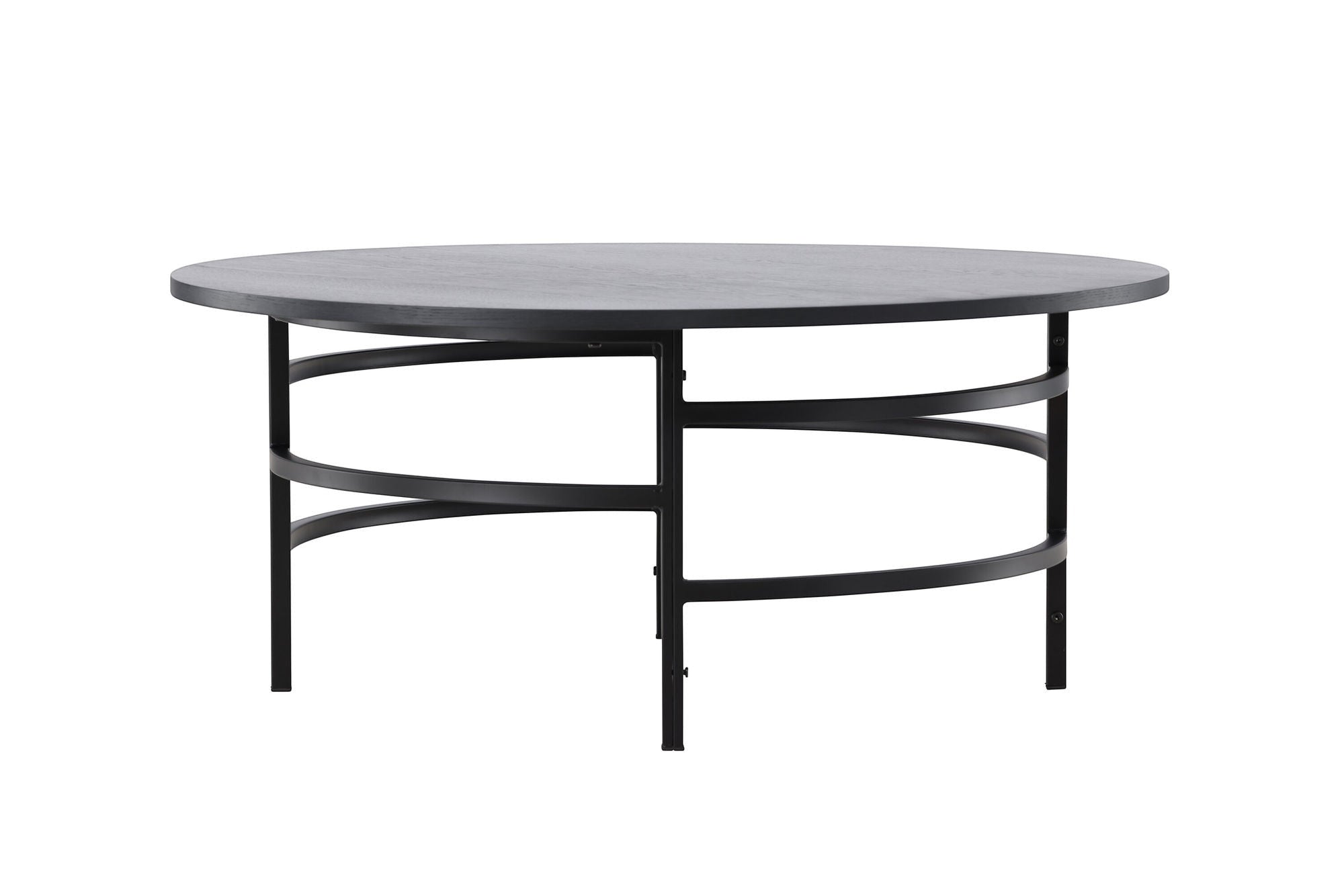 Venture Home Copenhagen Sofa bord ⌀100x42,5 - Black/ Black