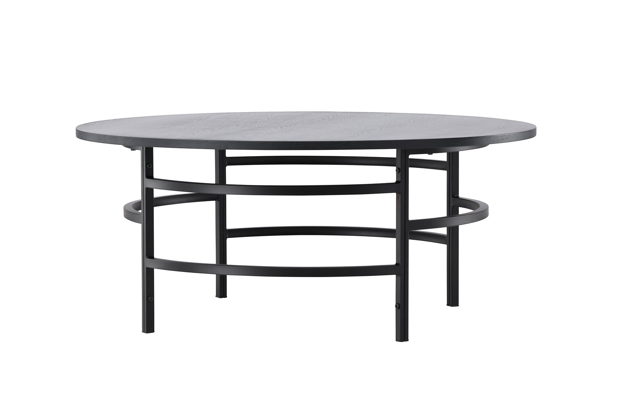 Venture Home Copenhagen Sofa bord ⌀100x42,5 - Black/ Black