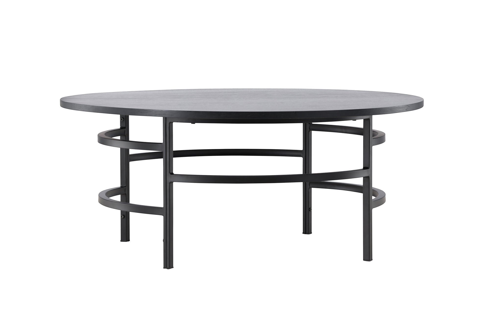 Venture Home Copenhagen Sofa bord ⌀100x42,5 - Black/ Black