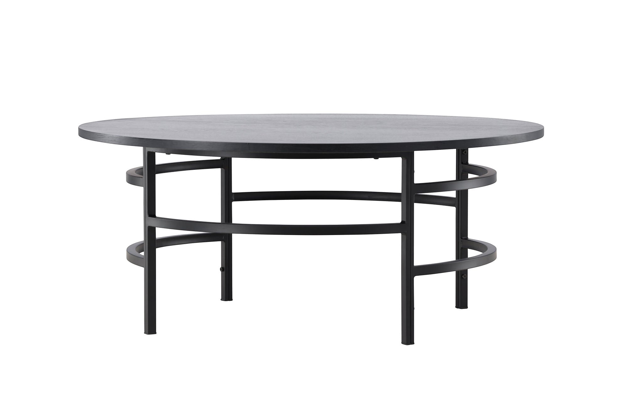 Venture Home Copenhagen Sofa bord ⌀100x42,5 - Black/ Black
