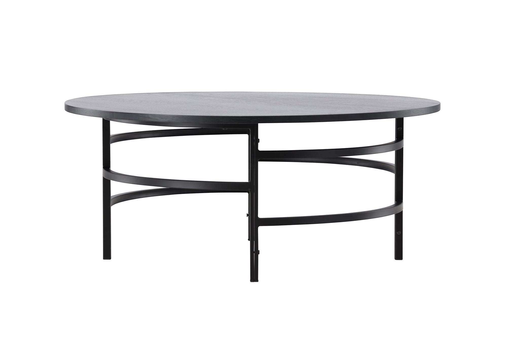 Venture Home Copenhagen Sofa bord ⌀100x42,5 - Black/ Black