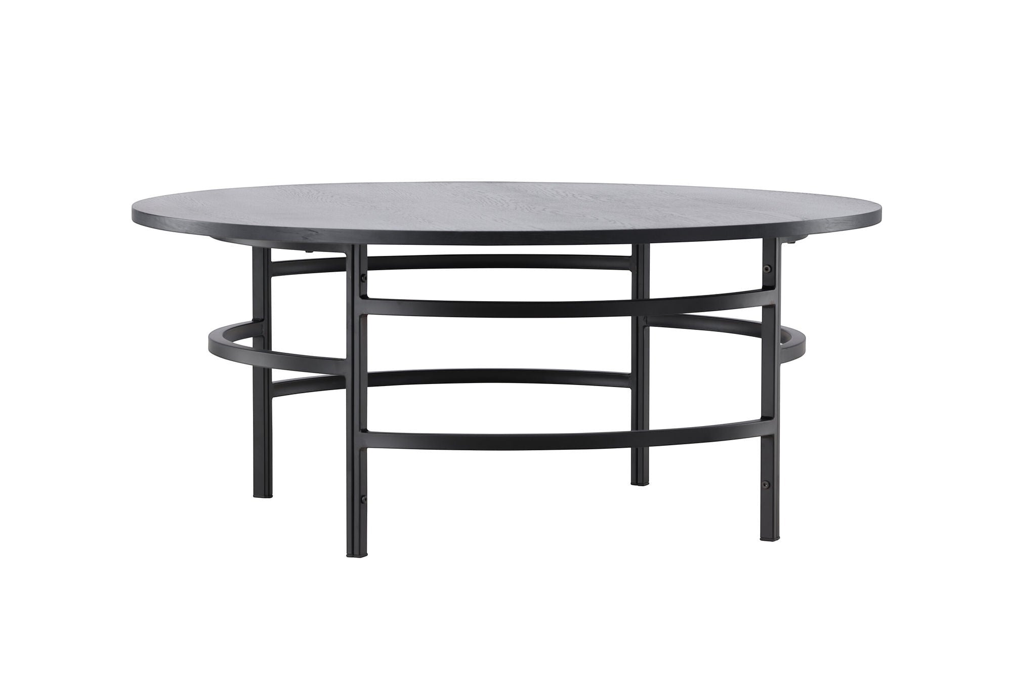 Venture Home Copenhagen Sofa bord ⌀100x42,5 - Black/ Black