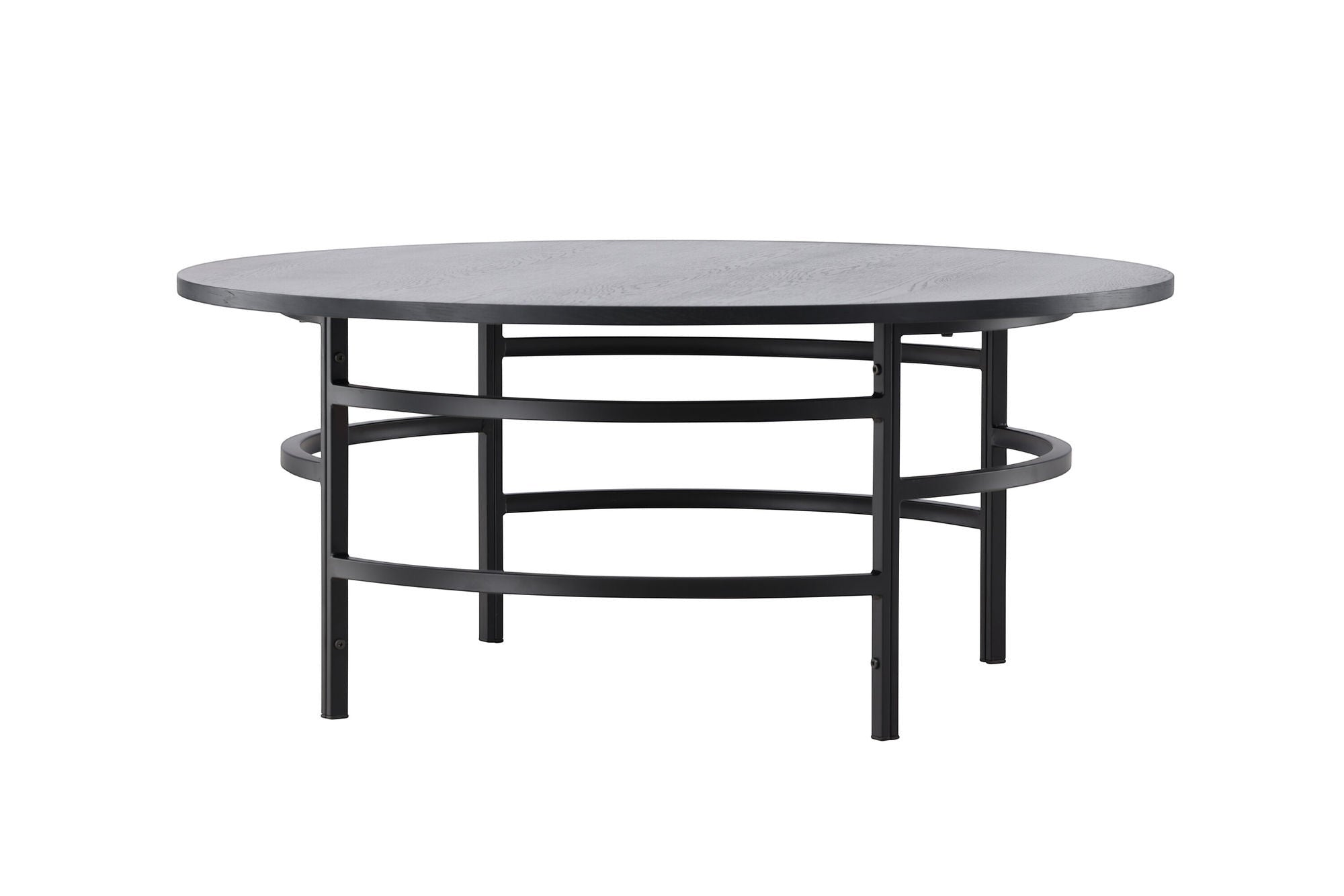 Venture Home Copenhagen Sofa bord ⌀100x42,5 - Black/ Black