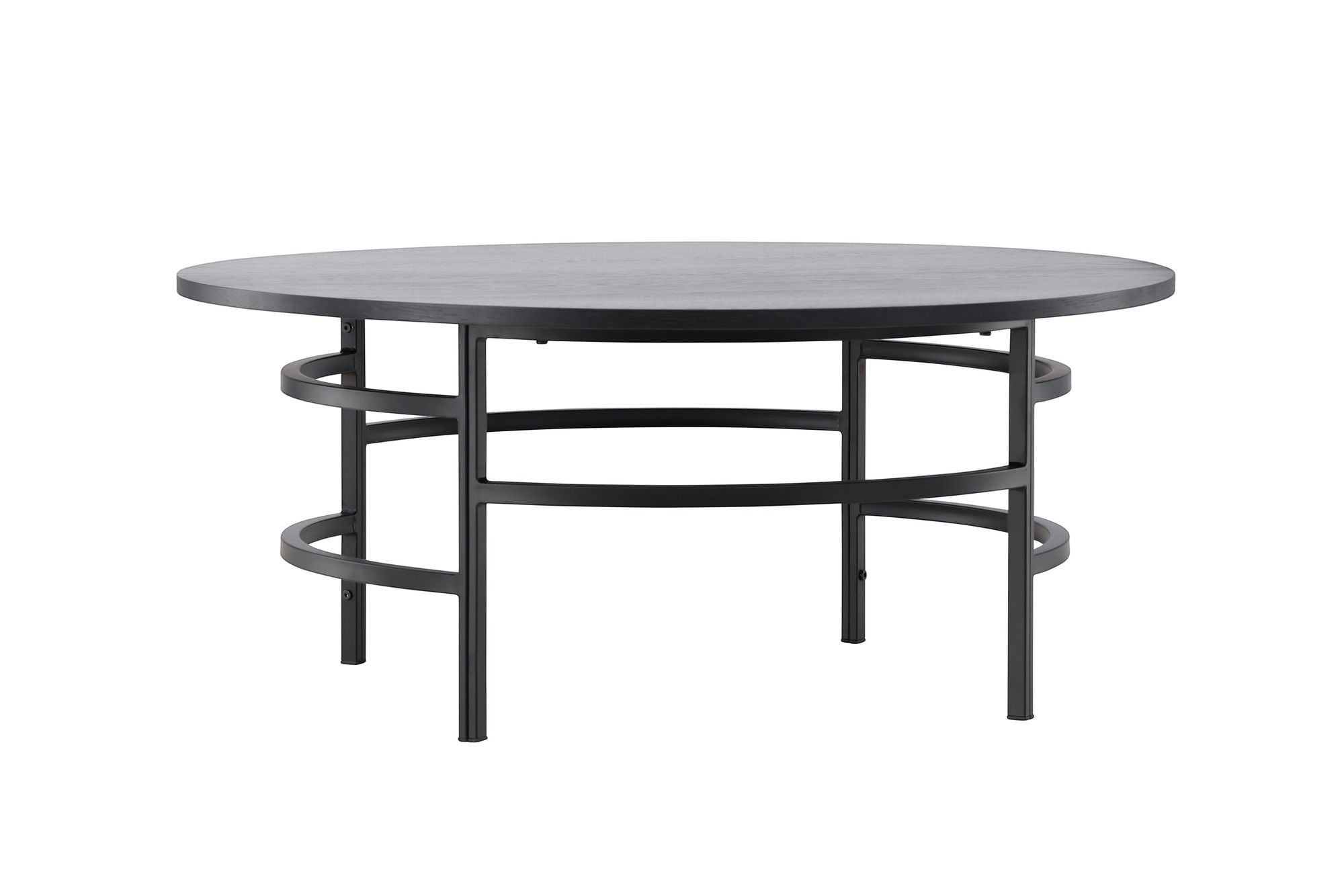 Venture Home Copenhagen Sofa bord ⌀100x42,5 - Black/ Black