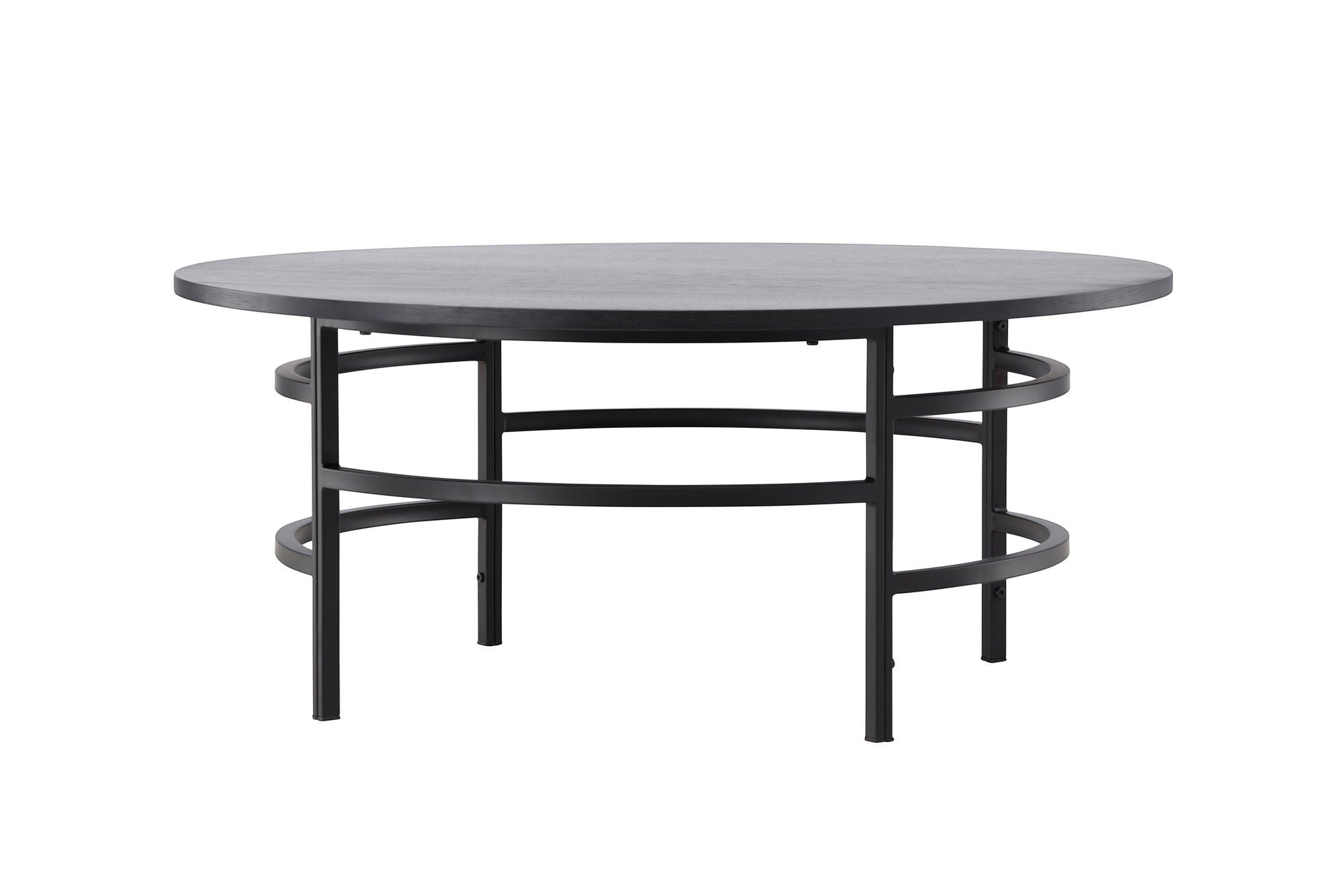 Venture Home Copenhagen Sofa bord ⌀100x42,5 - Black/ Black