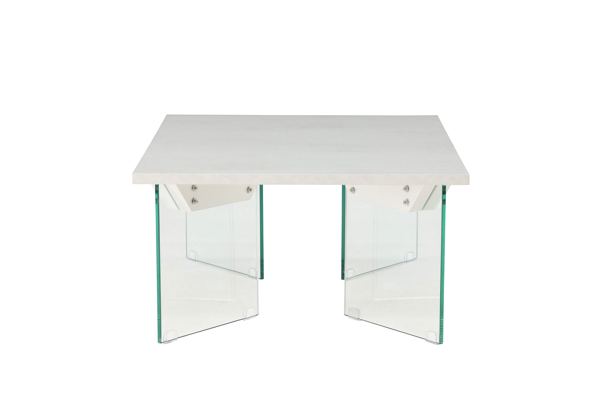 Venture Home Ester Sofa bord 120x80x42 cm - Glass / Concretelook
