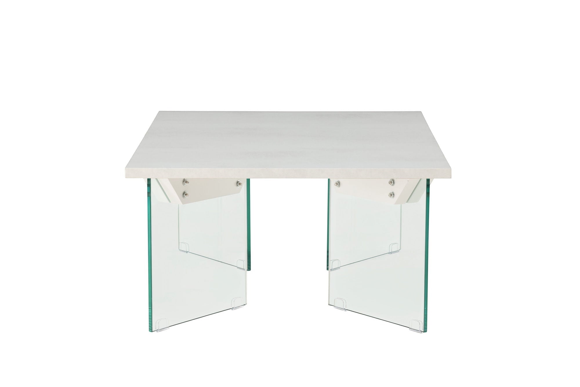 Venture Home Ester Sofa bord 120x80x42 cm - Glass / Concretelook