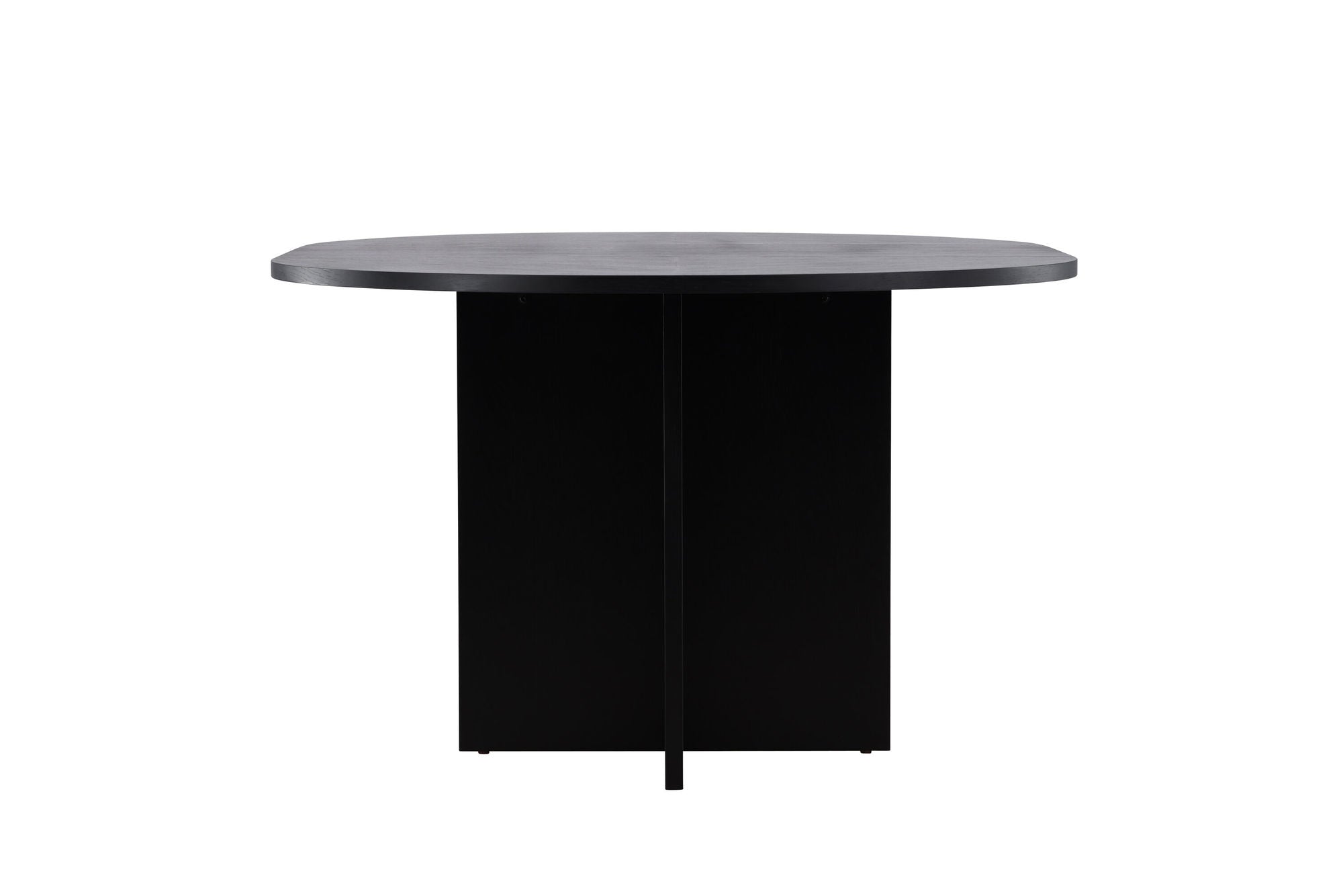 Venture Home Strada spisebord 120/170 x120x74 cm - Black / Oak Veneer