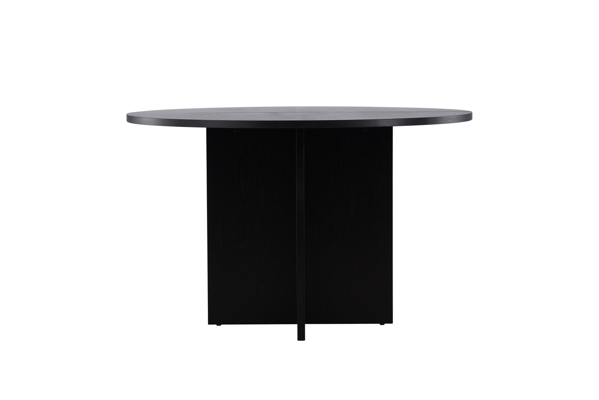 Venture Home Strada spisebord 120/170 x120x74 cm - Black / Oak Veneer