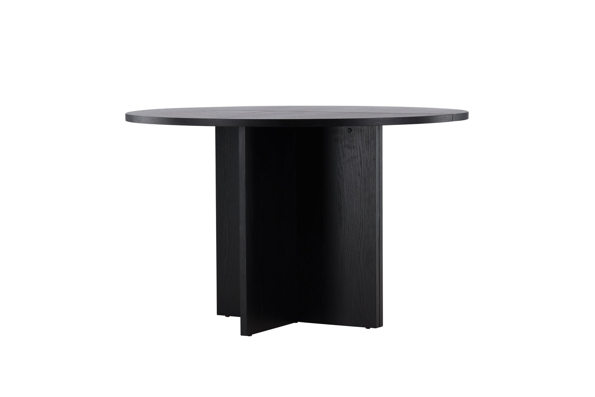 Venture Home Strada spisebord 120/170 x120x74 cm - Black / Oak Veneer