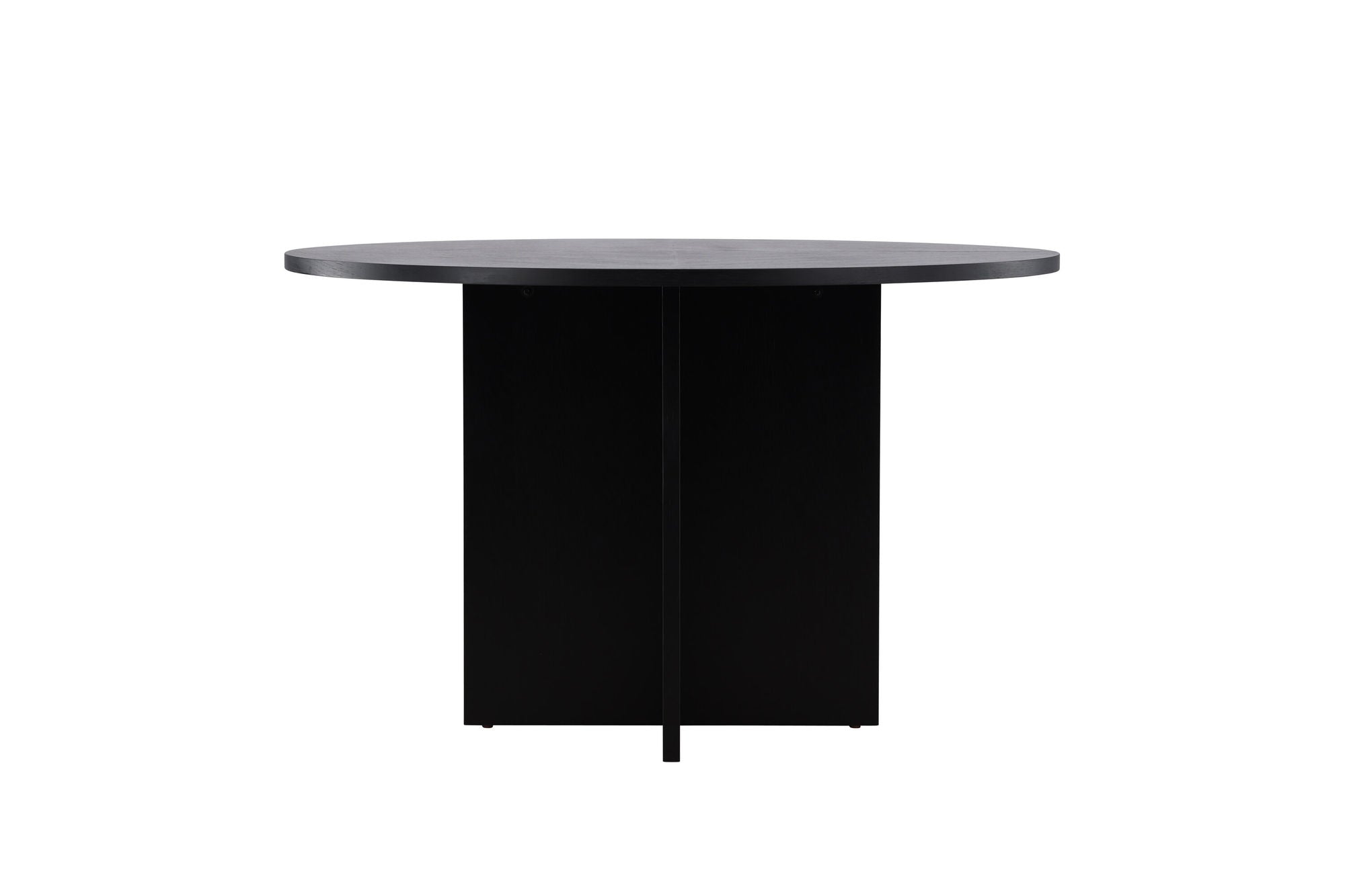 Venture Home Strada spisebord 120/170 x120x74 cm - Black / Oak Veneer
