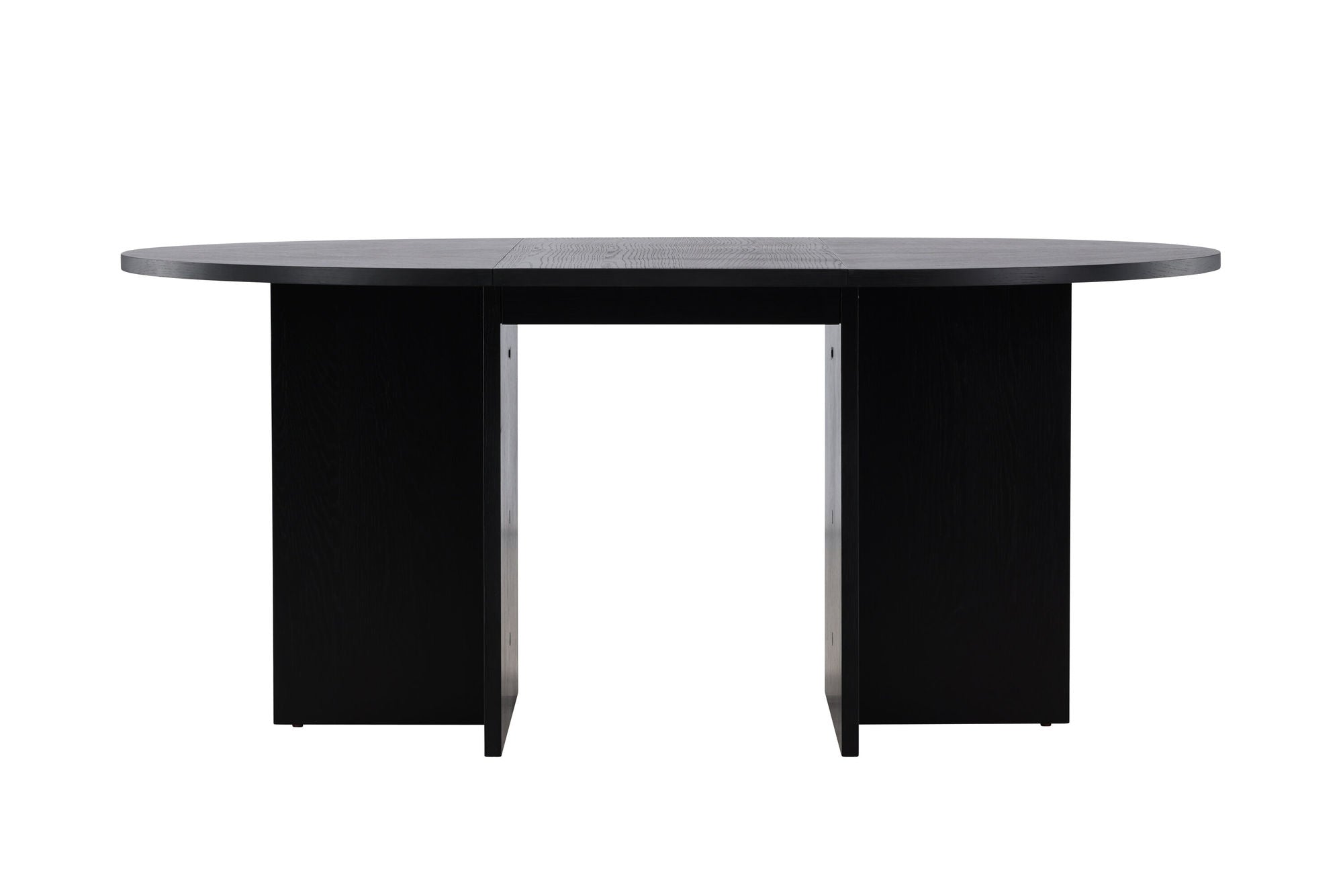 Venture Home Strada spisebord 120/170 x120x74 cm - Black / Oak Veneer