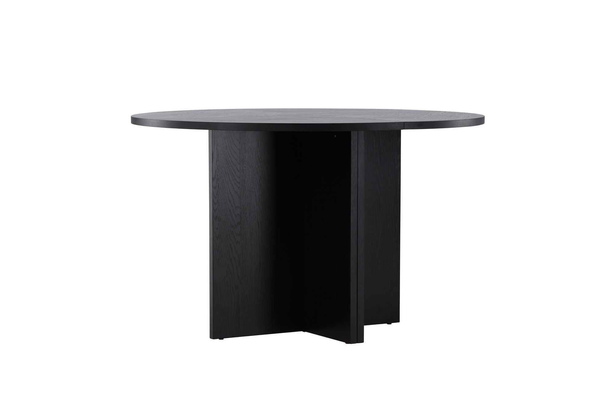 Venture Home Strada spisebord 120/170 x120x74 cm - Black / Oak Veneer