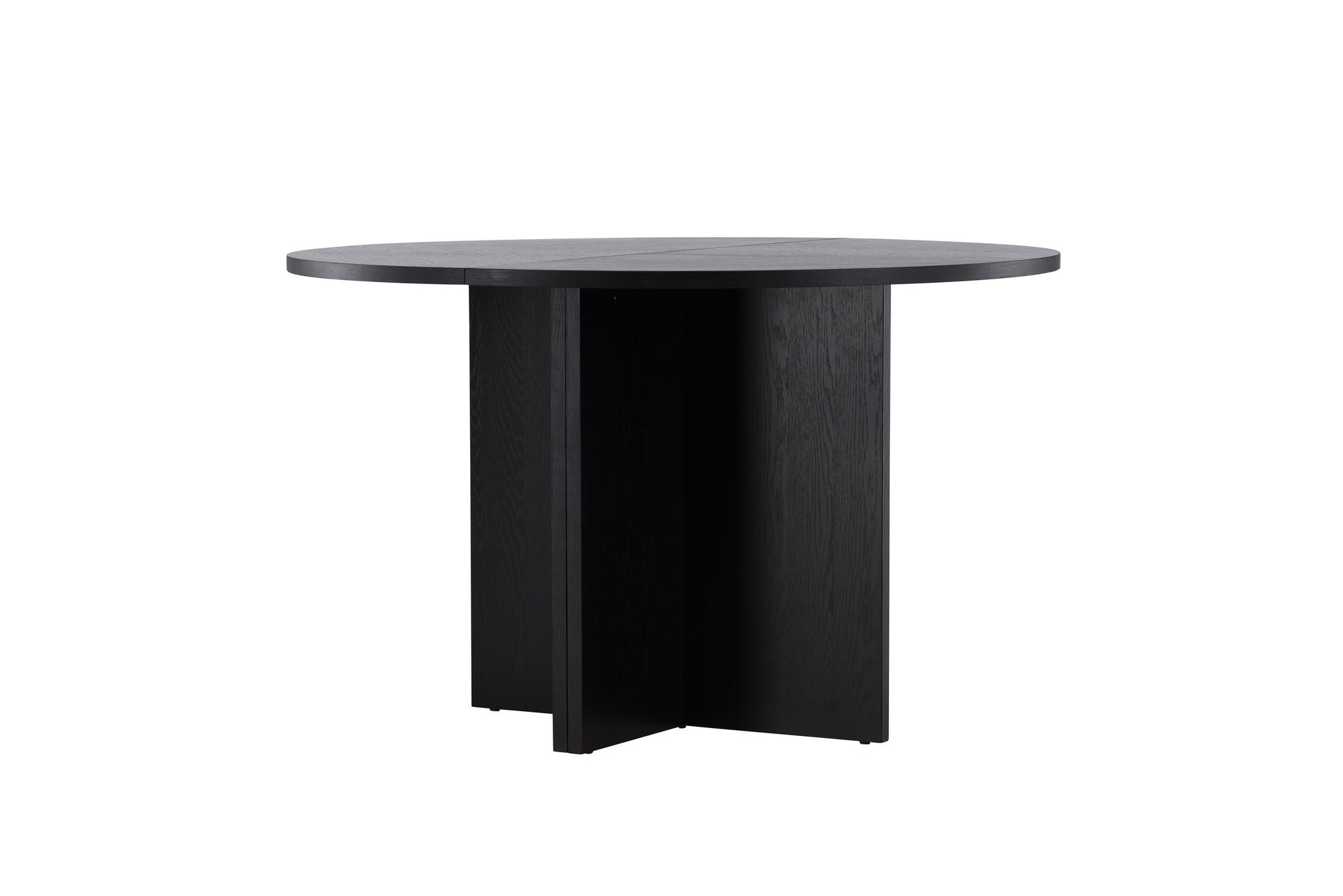 Venture Home Strada spisebord 120/170 x120x74 cm - Black / Oak Veneer