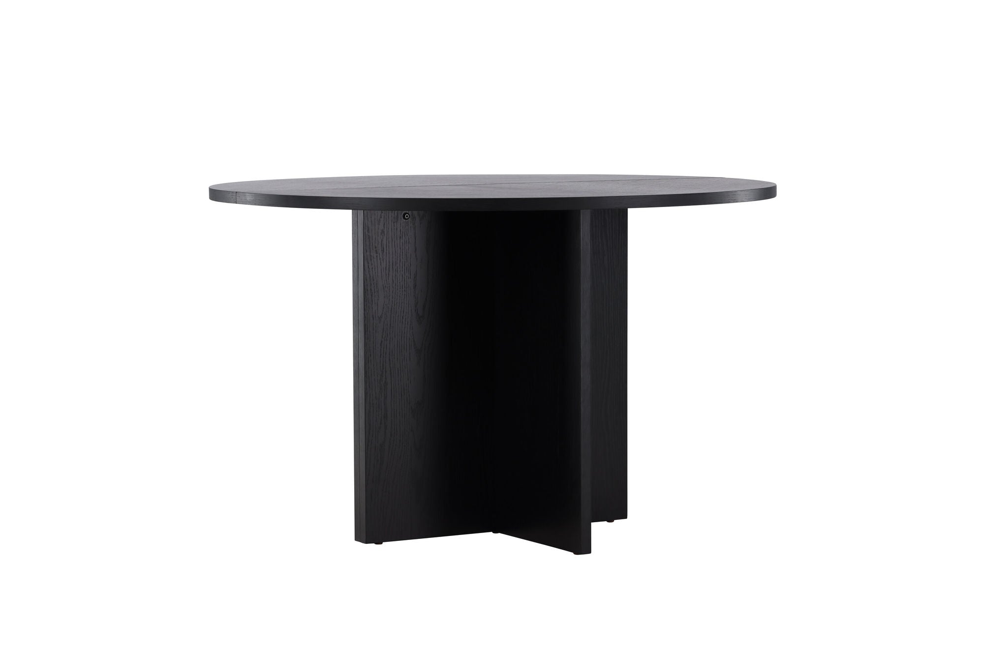 Venture Home Strada spisebord 120/170 x120x74 cm - Black / Oak Veneer