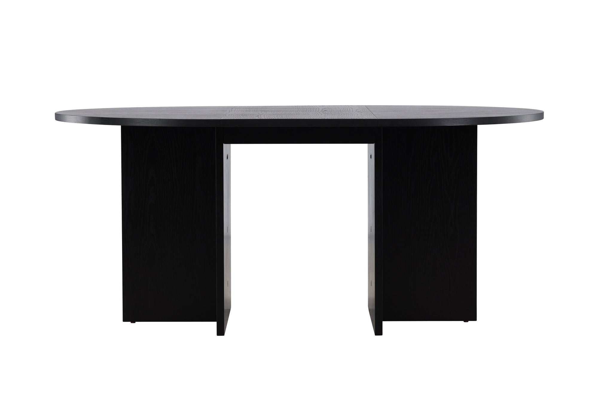 Venture Home Strada spisebord 120/170 x120x74 cm - Black / Oak Veneer