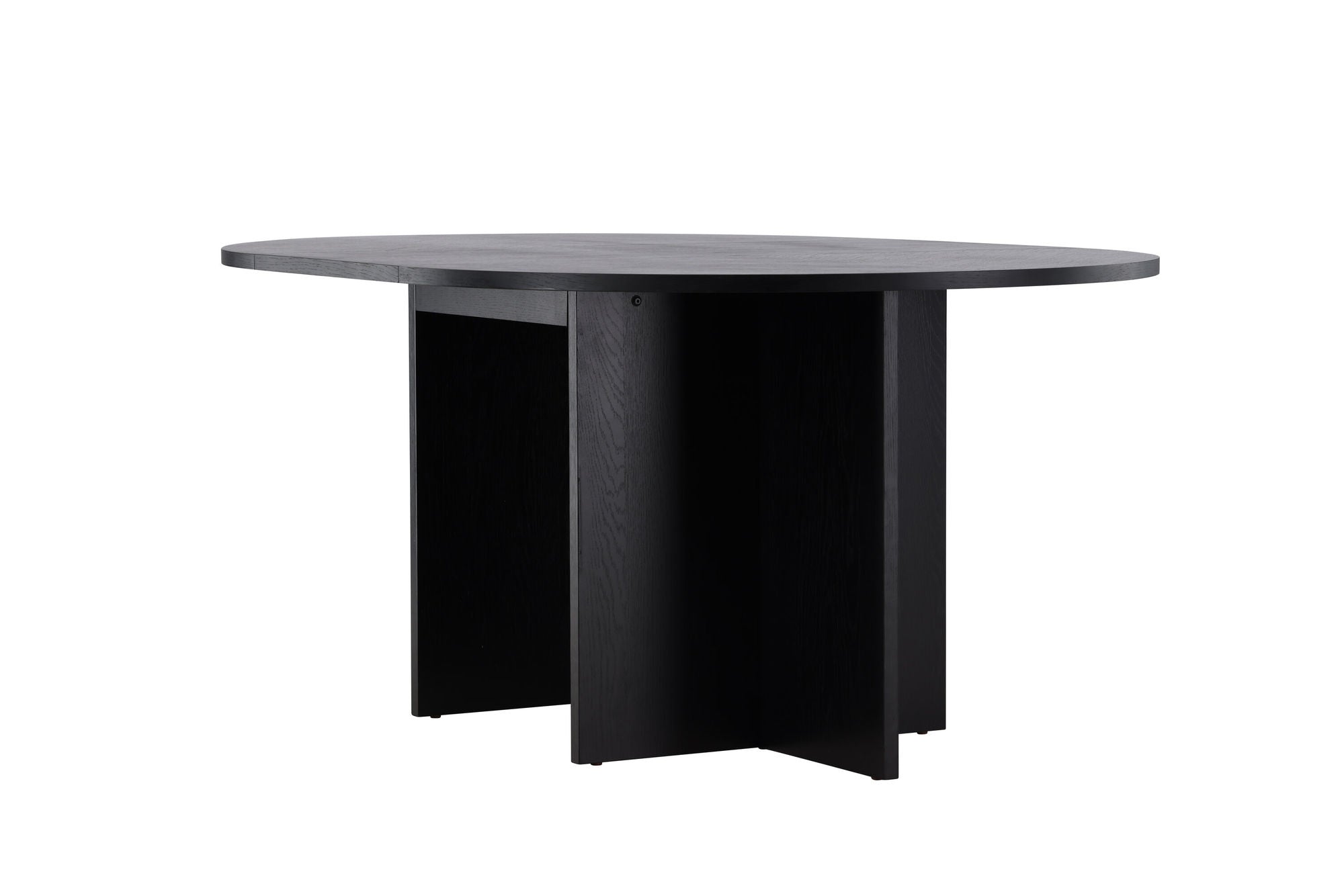 Venture Home Strada spisebord 120/170 x120x74 cm - Black / Oak Veneer