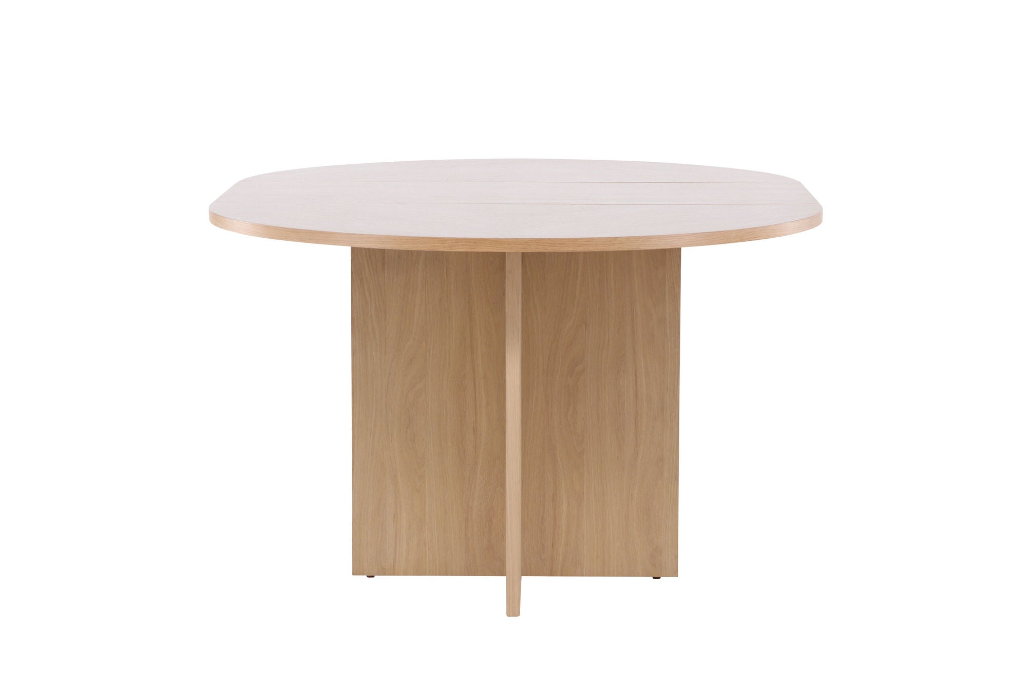 Venture Home Strada spisebord 120/170 x120x74 cm - Whitewash / Oak Veneer
