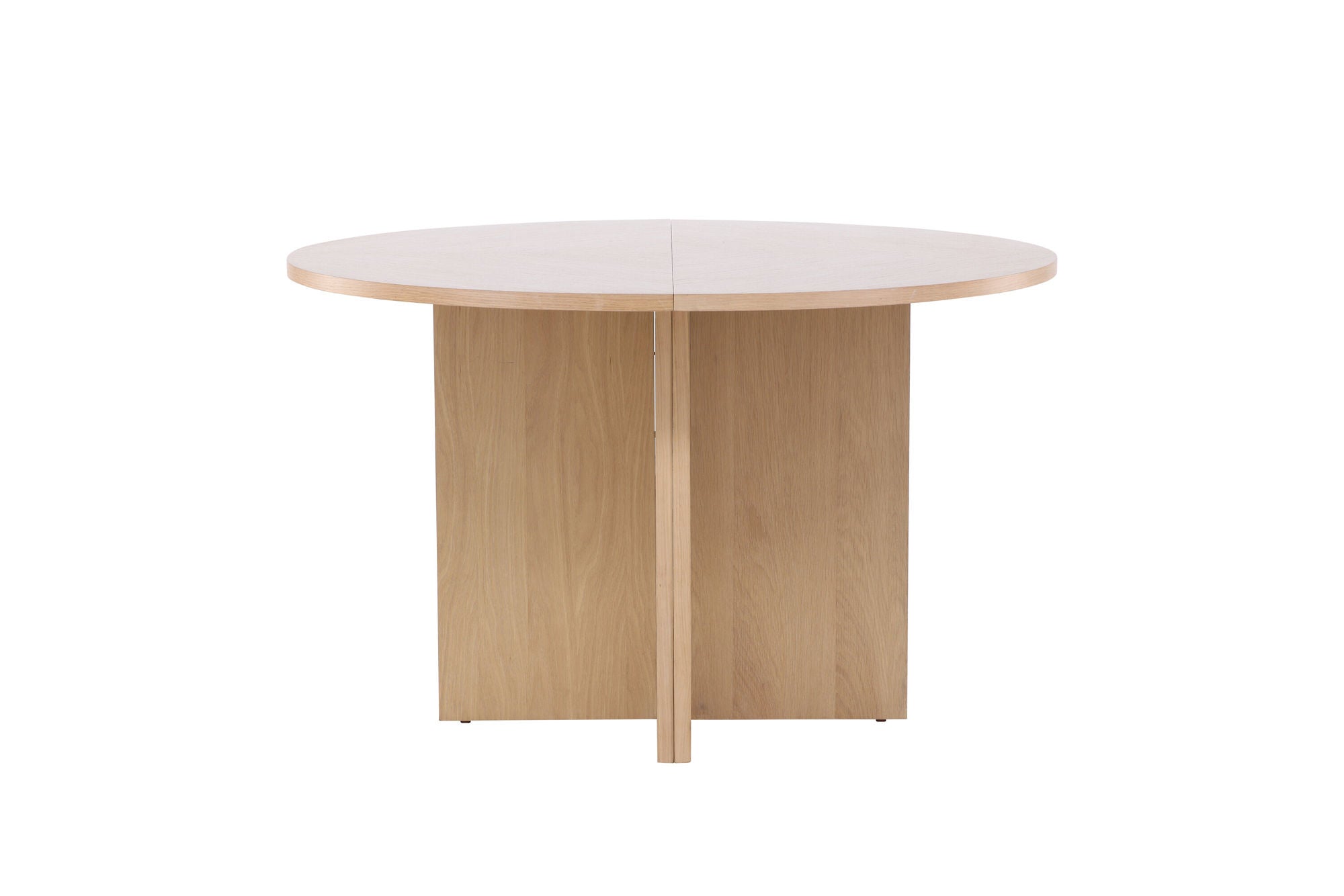 Venture Home Strada spisebord 120/170 x120x74 cm - Whitewash / Oak Veneer