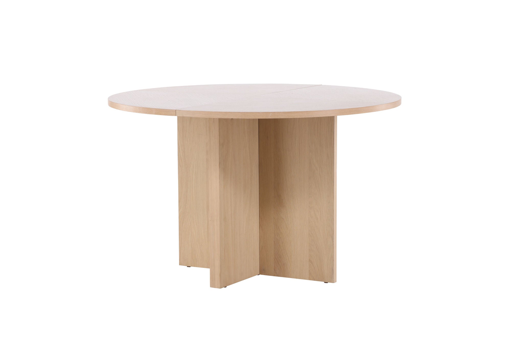 Venture Home Strada spisebord 120/170 x120x74 cm - Whitewash / Oak Veneer