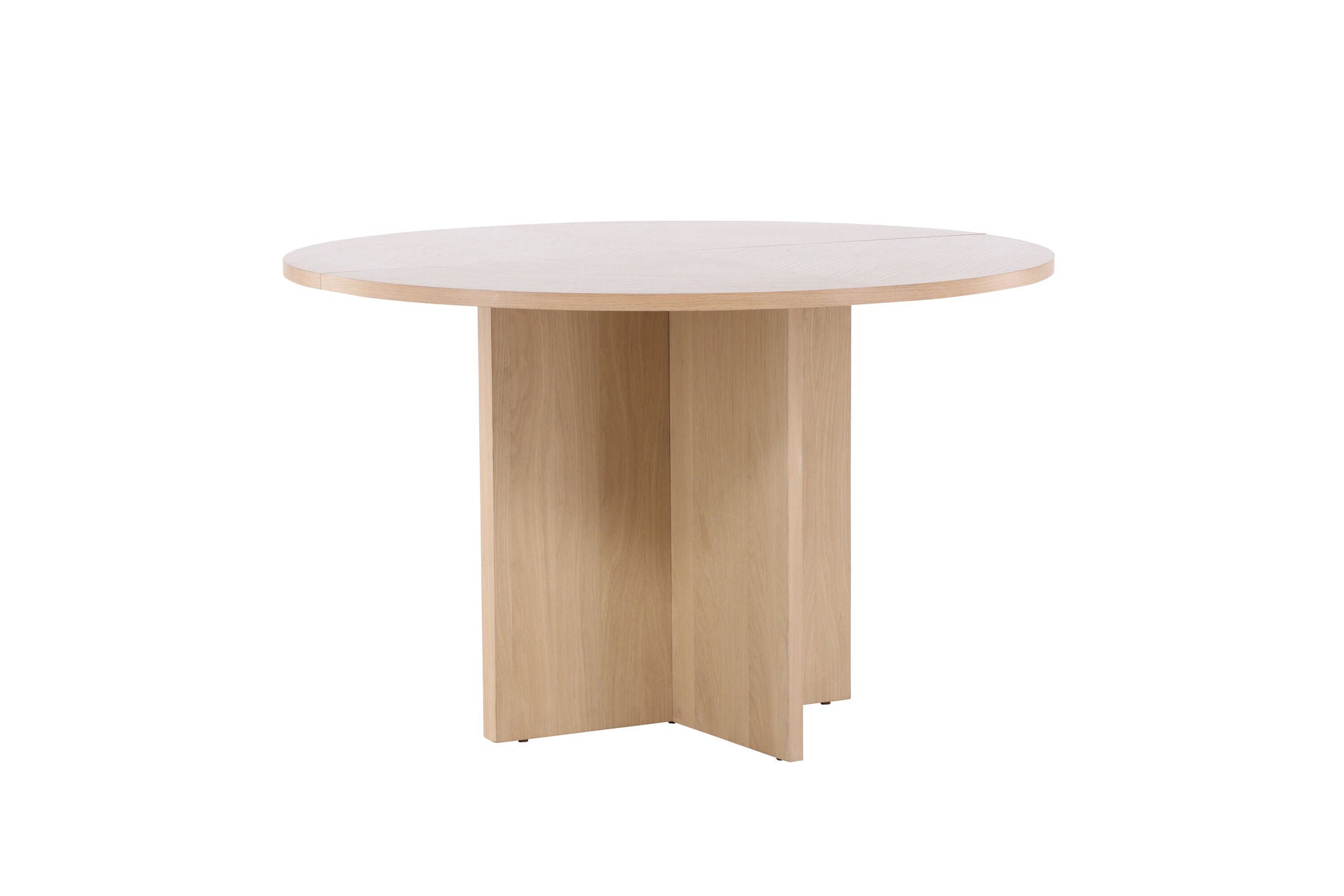 Venture Home Strada spisebord 120/170 x120x74 cm - Whitewash / Oak Veneer