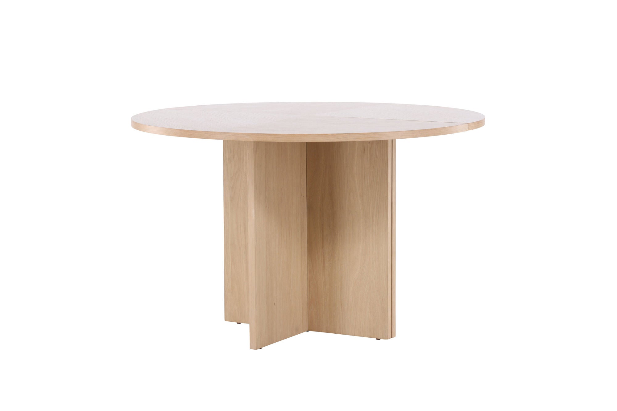 Venture Home Strada spisebord 120/170 x120x74 cm - Whitewash / Oak Veneer