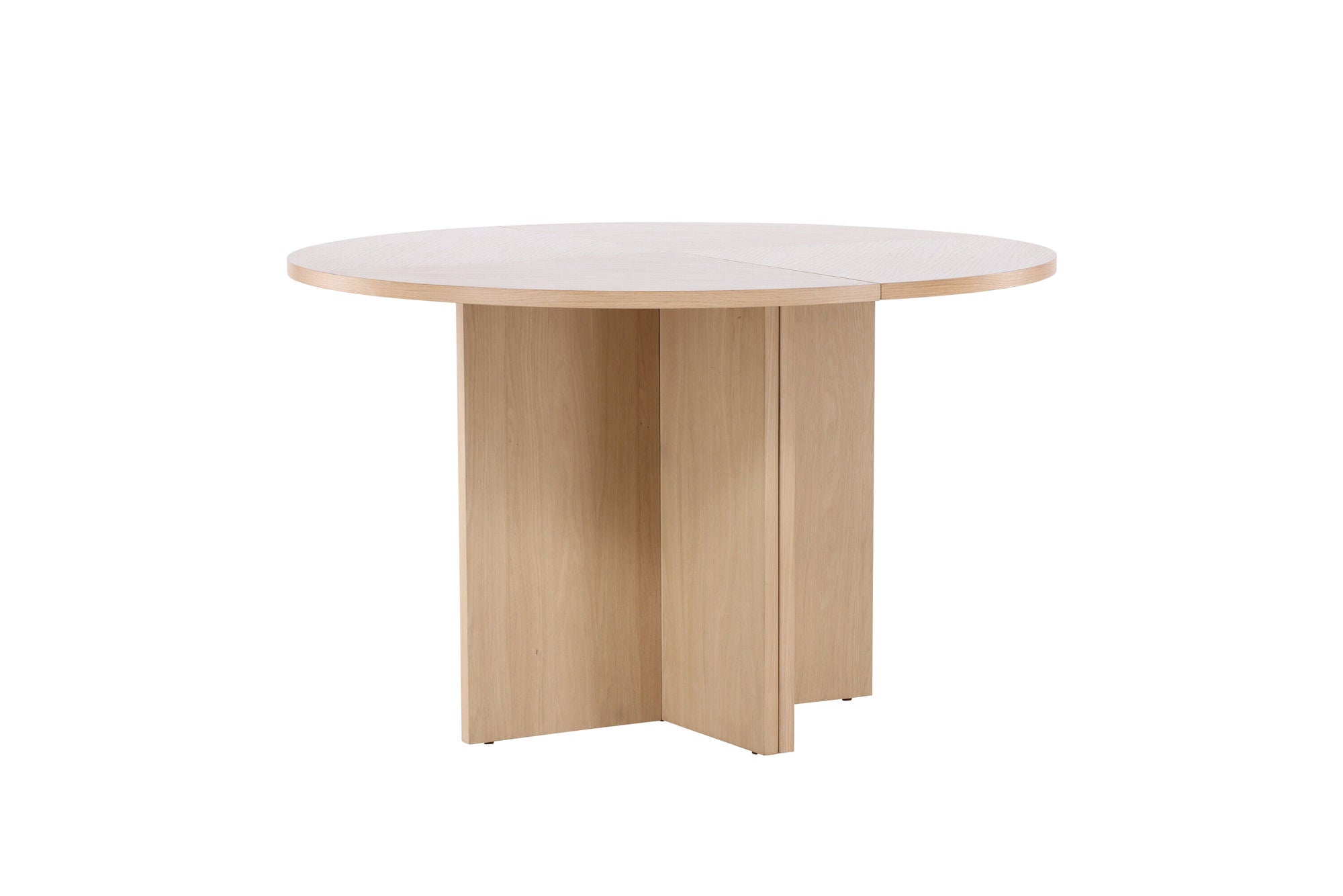 Venture Home Strada spisebord 120/170 x120x74 cm - Whitewash / Oak Veneer