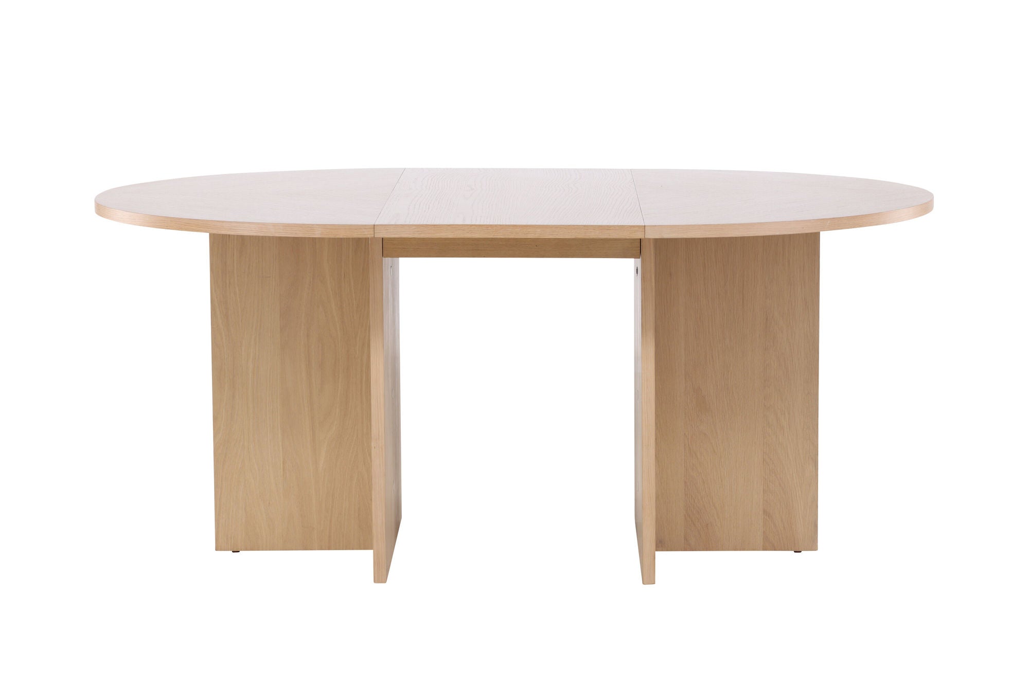 Venture Home Strada spisebord 120/170 x120x74 cm - Whitewash / Oak Veneer