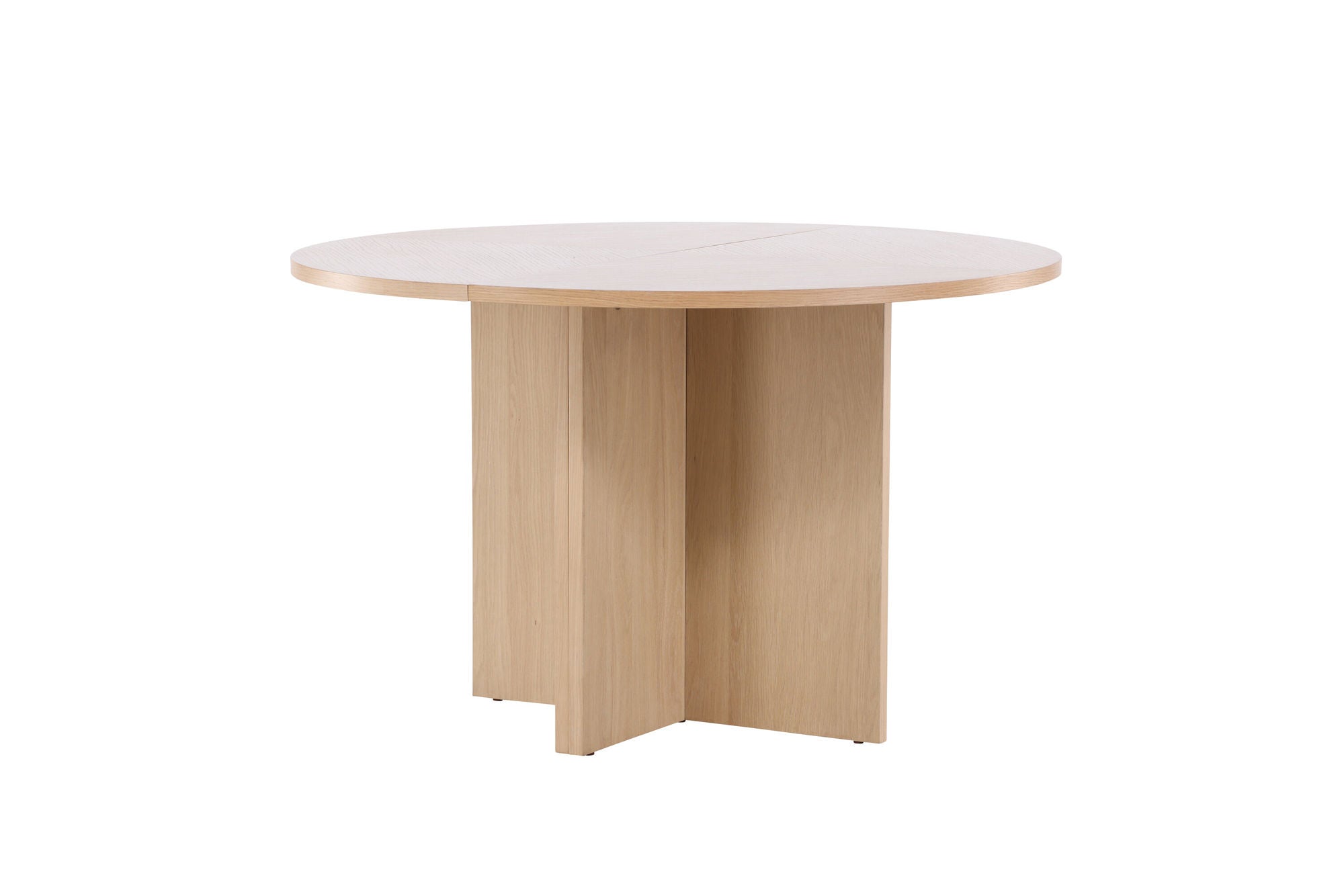 Venture Home Strada spisebord 120/170 x120x74 cm - Whitewash / Oak Veneer