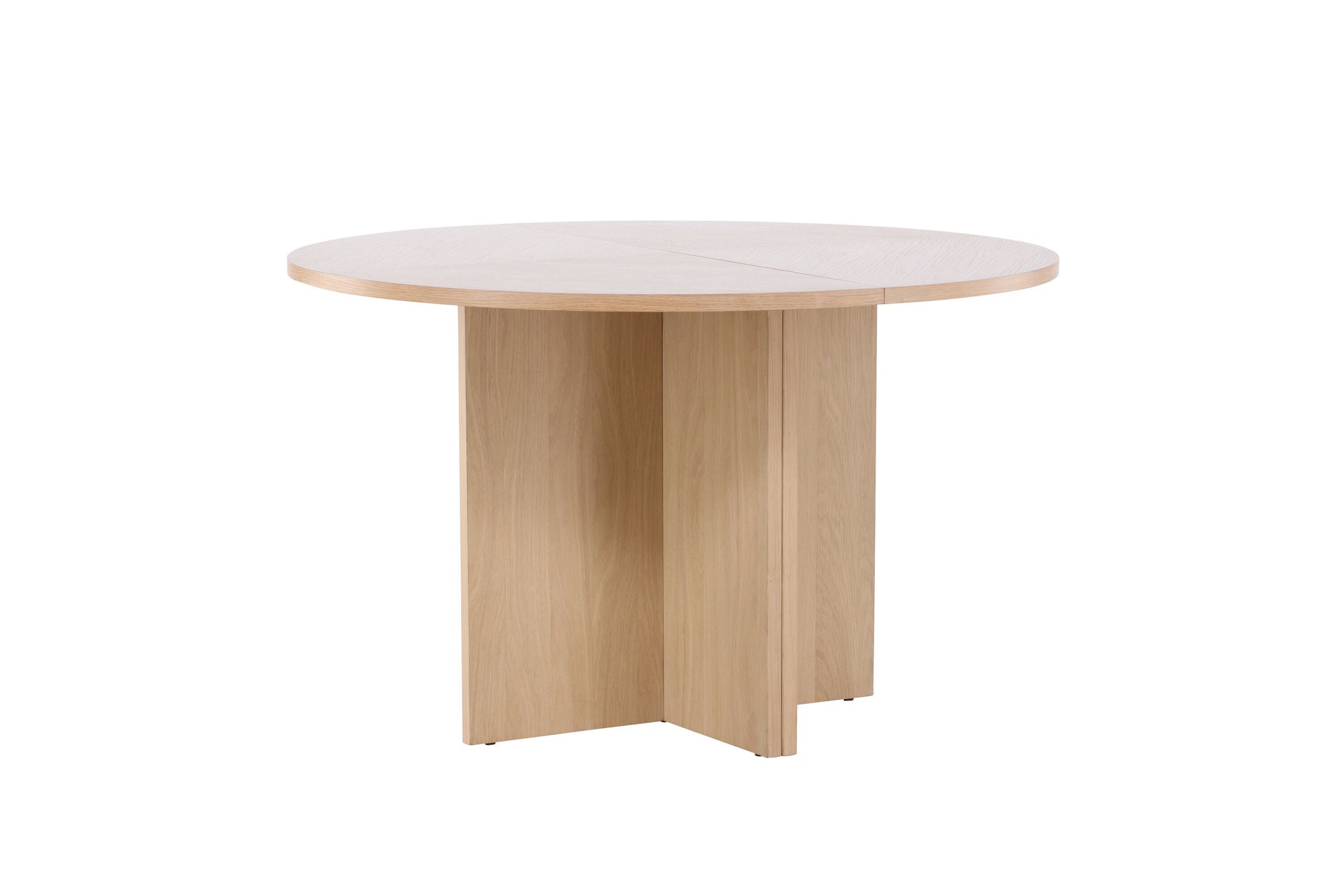 Venture Home Strada spisebord 120/170 x120x74 cm - Whitewash / Oak Veneer
