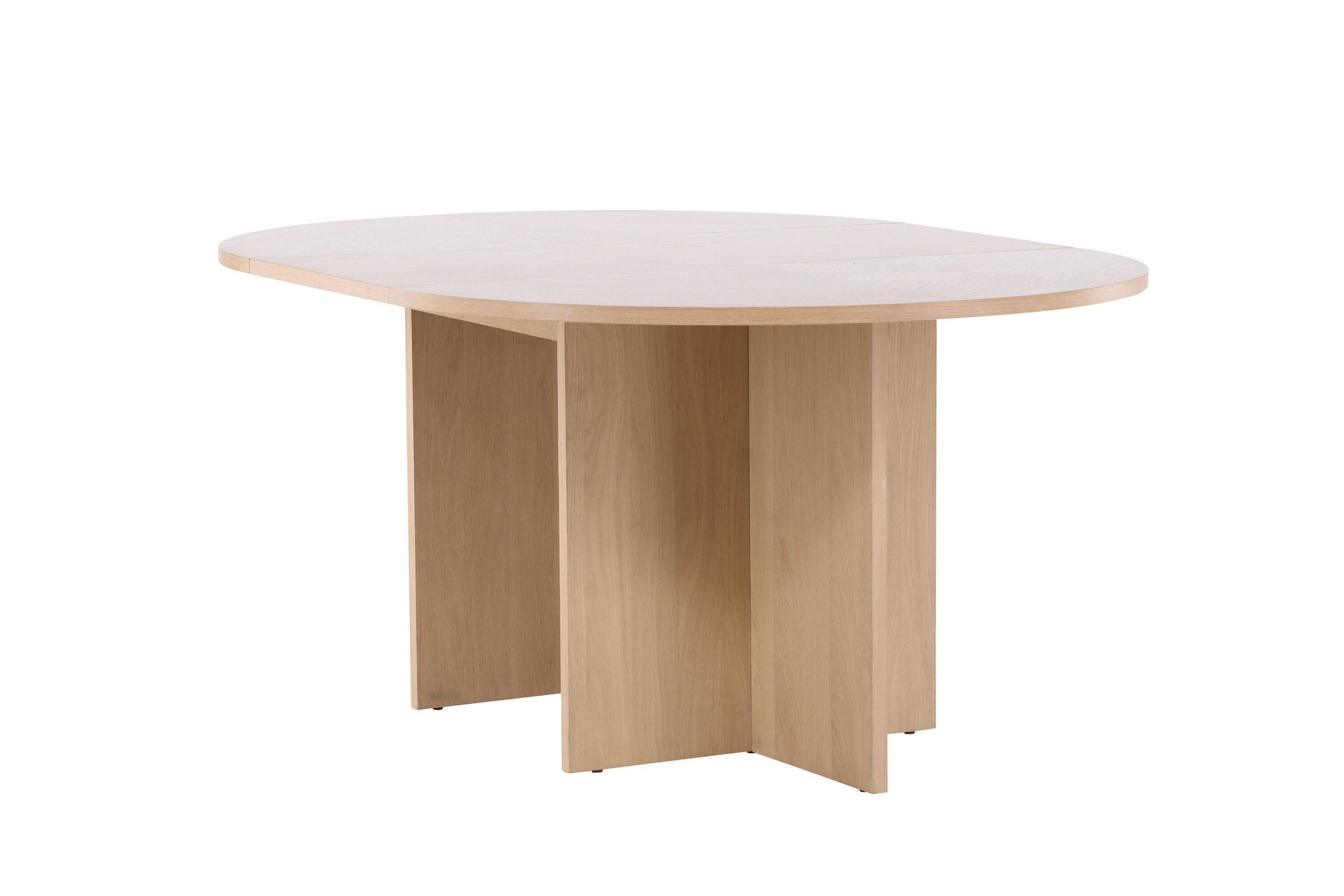 Venture Home Strada spisebord 120/170 x120x74 cm - Whitewash / Oak Veneer