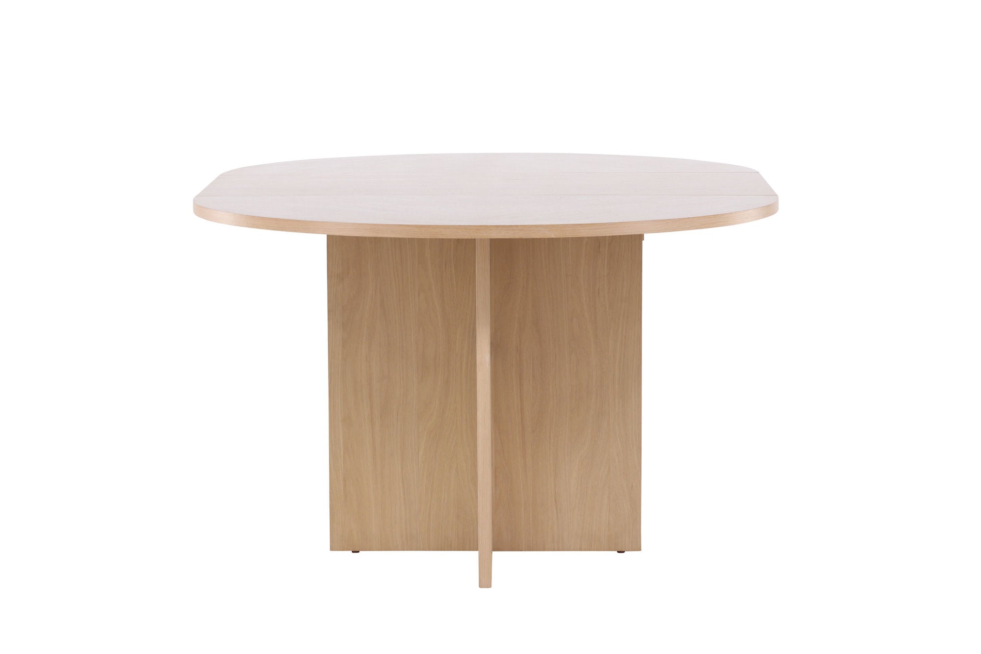 Venture Home Strada spisebord 120/170 x120x74 cm - Whitewash / Oak Veneer