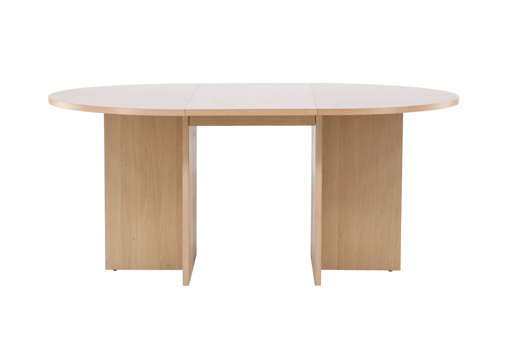 Venture Home Strada spisebord 120/170 x120x74 cm - Whitewash / Oak Veneer