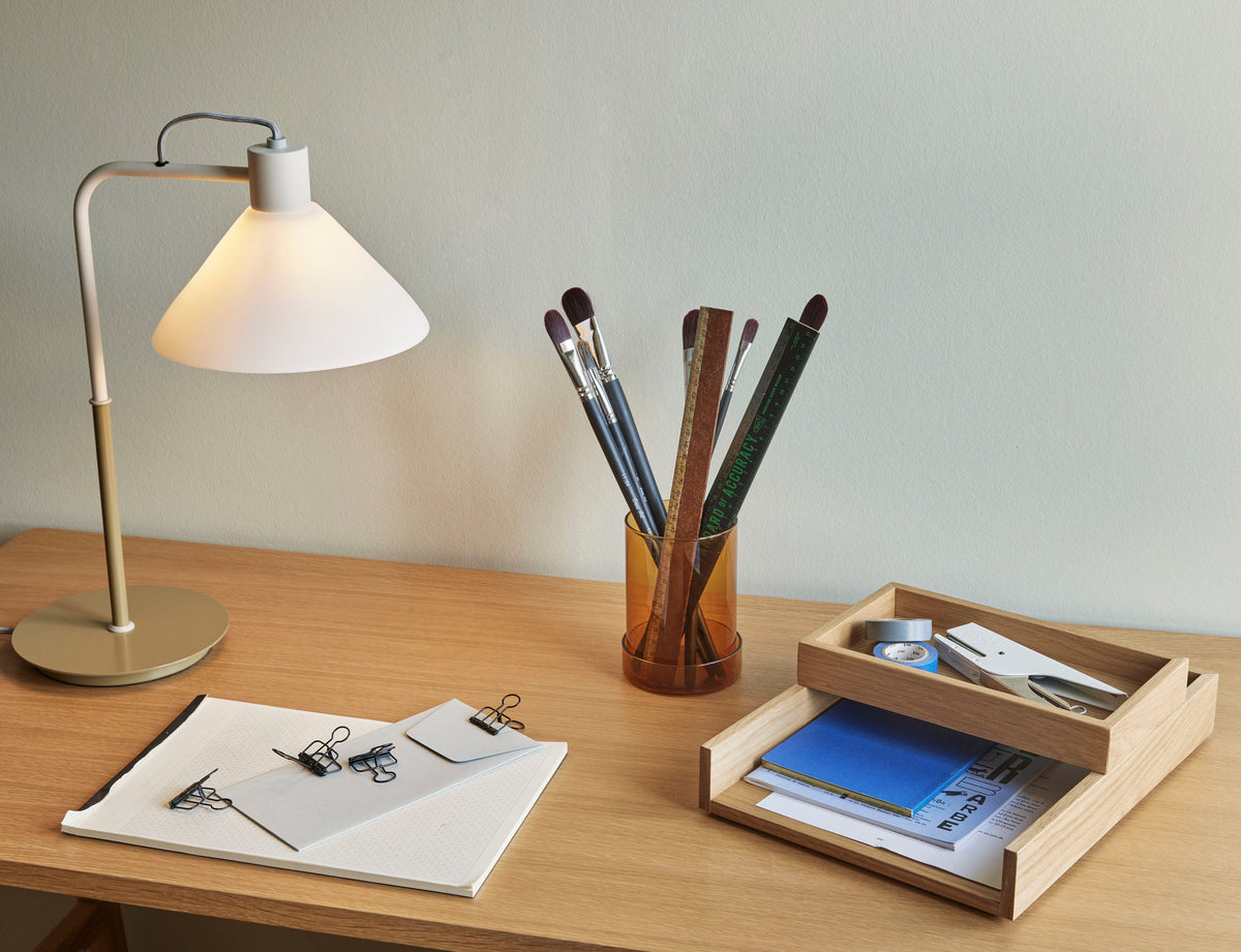 Spot bordlampe khaki