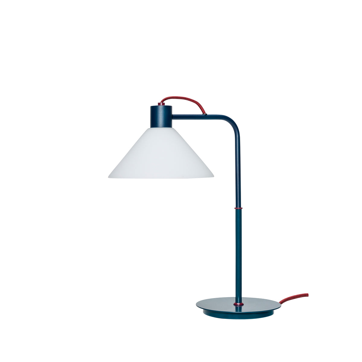 Spot bordlampe blå