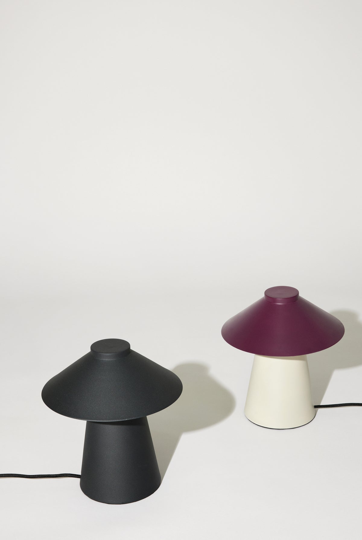 Chipper bordlampe sort