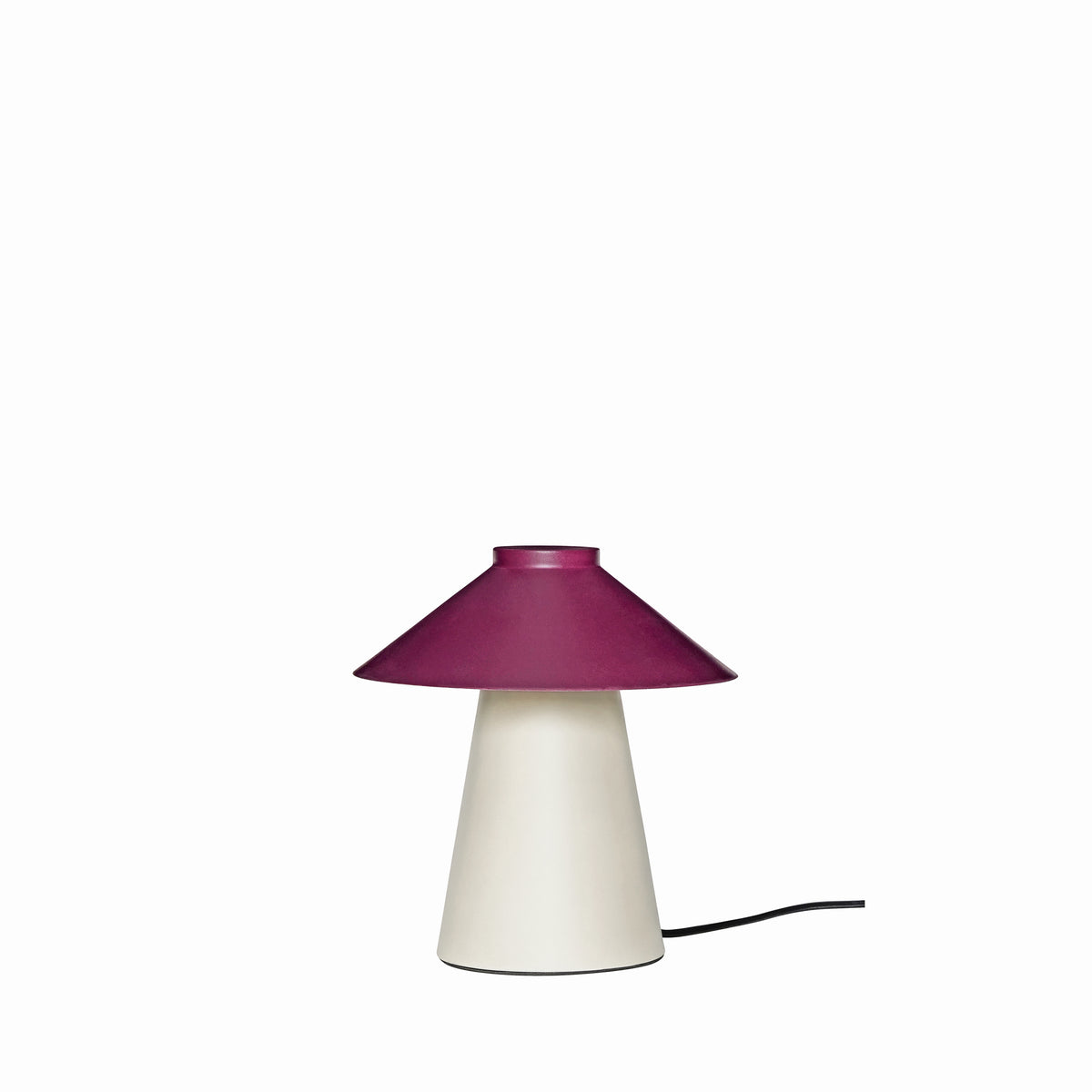 Chipper bordlampe sand/bordeaux