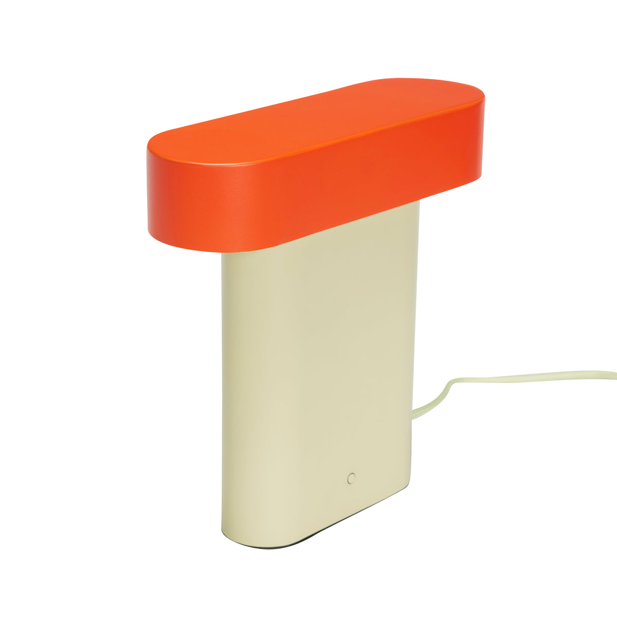Stilren bordlampe grøn/rød