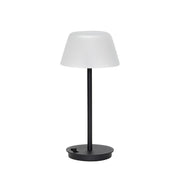Bærbar bordlampe, sort