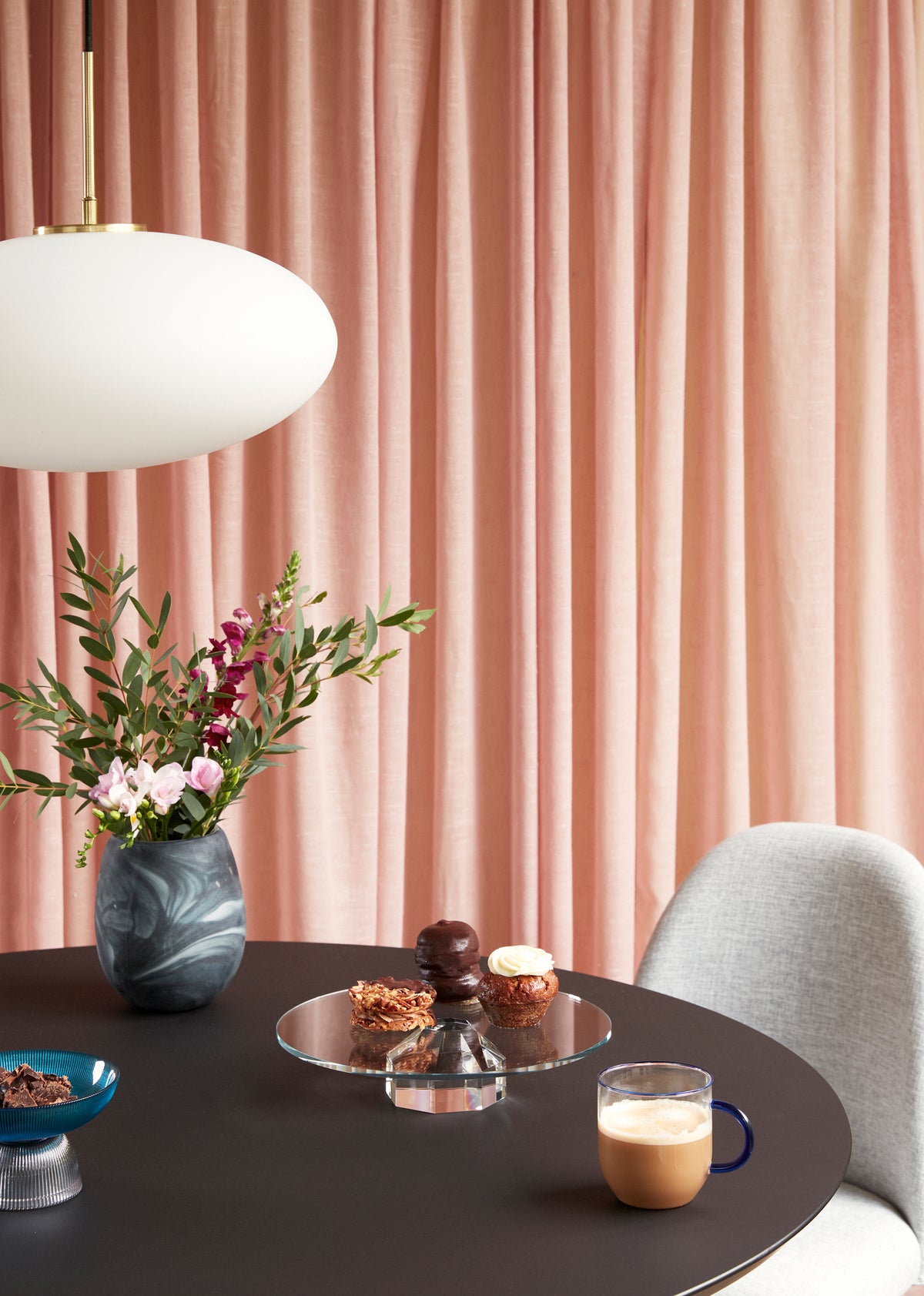 Muse pendel lampe Ellipse hvid
