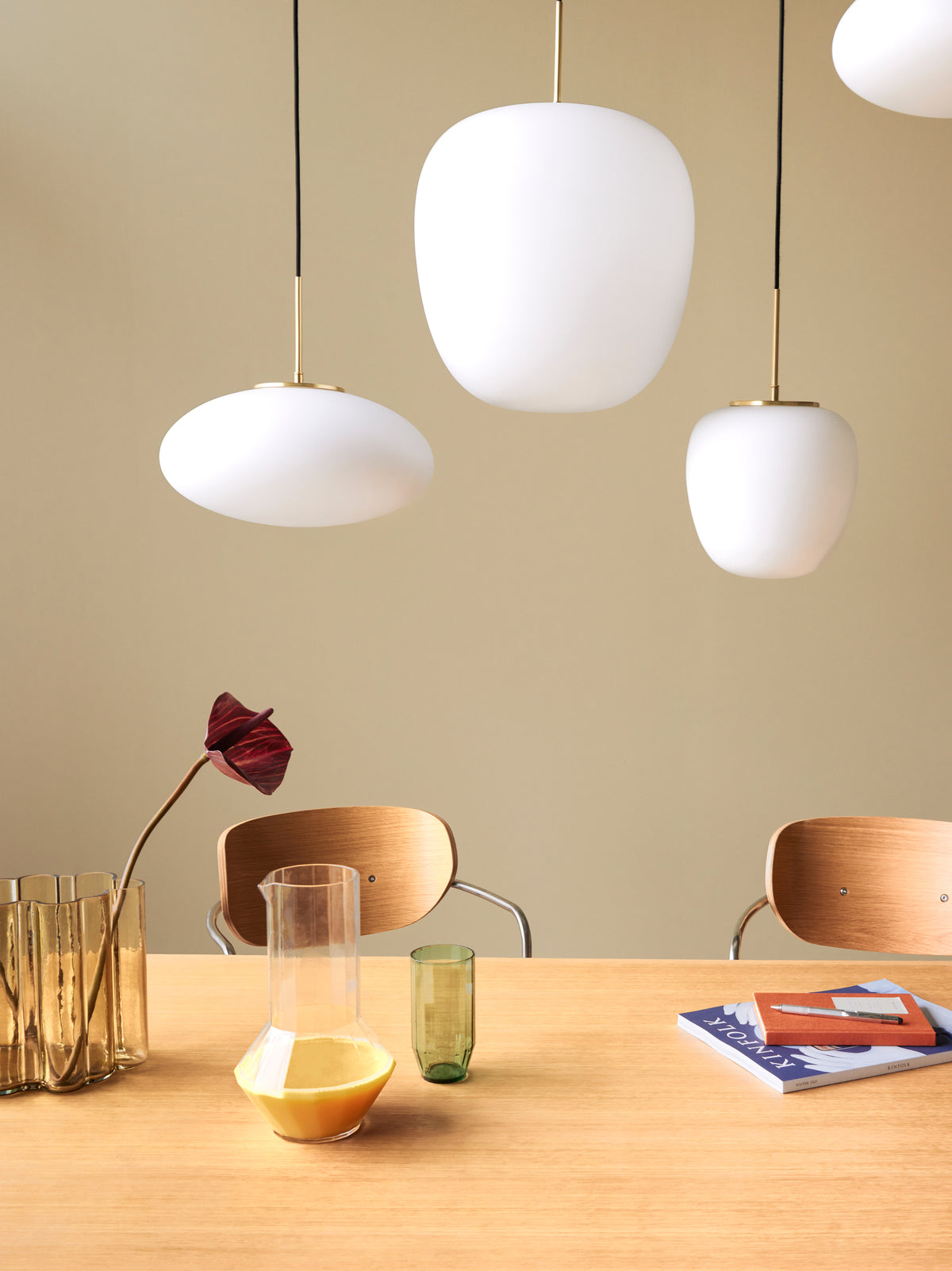 Muse pendel lampe Ø25 hvid
