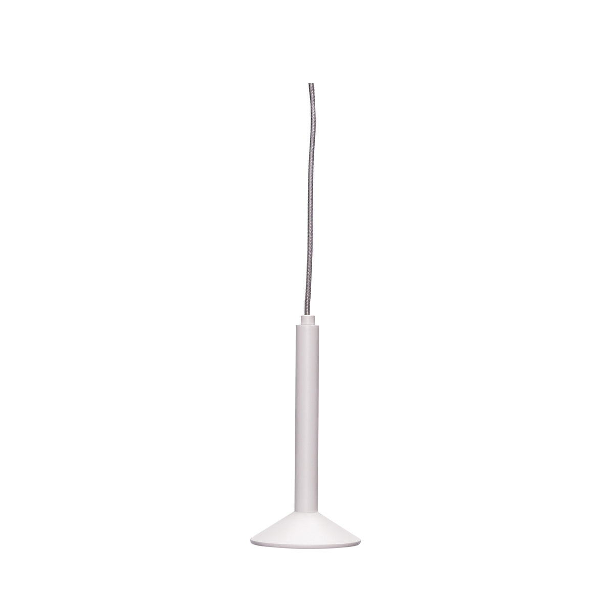 Kromatisk pendel lampe lysegrå