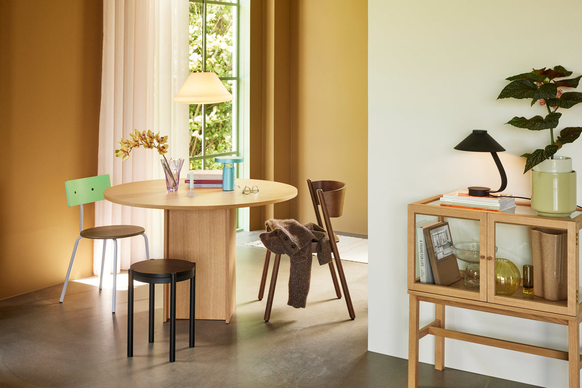 Muse trekantet hvid pendel lampe