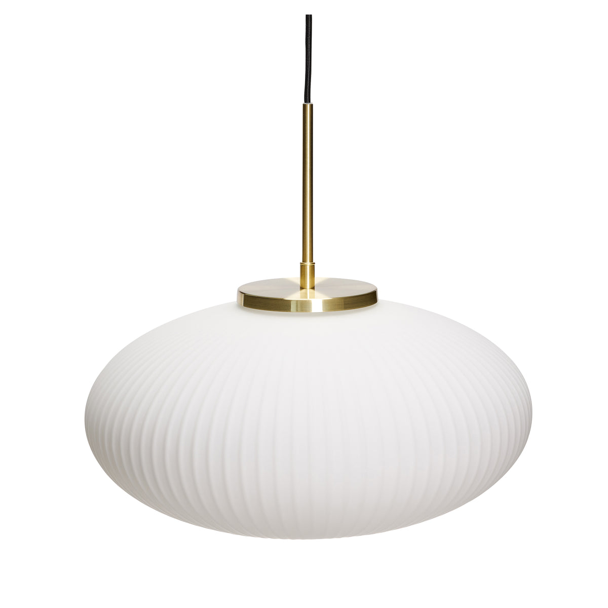 Serene Pendel lampe Ellipse Hvid
