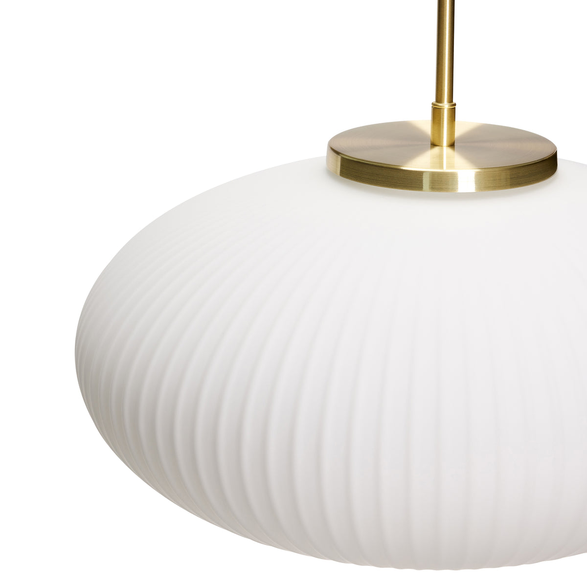 Serene Pendel lampe Ellipse Hvid