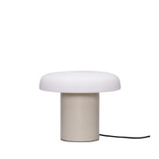 Ateliers bordlampe Sand/Hvid