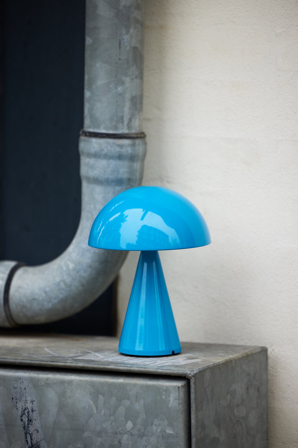 Mush Bærbar Bordlampe Blå